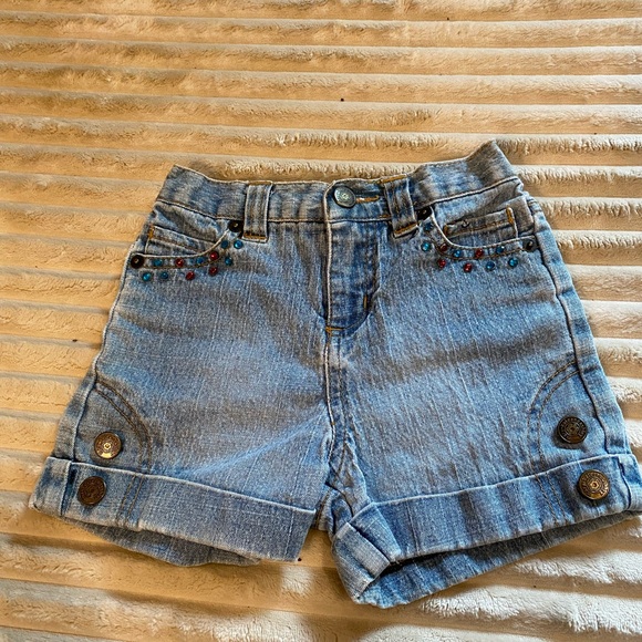 Vintage Mary-Kate and Ashley Kids Denim Shorts - Picture 1 of 3